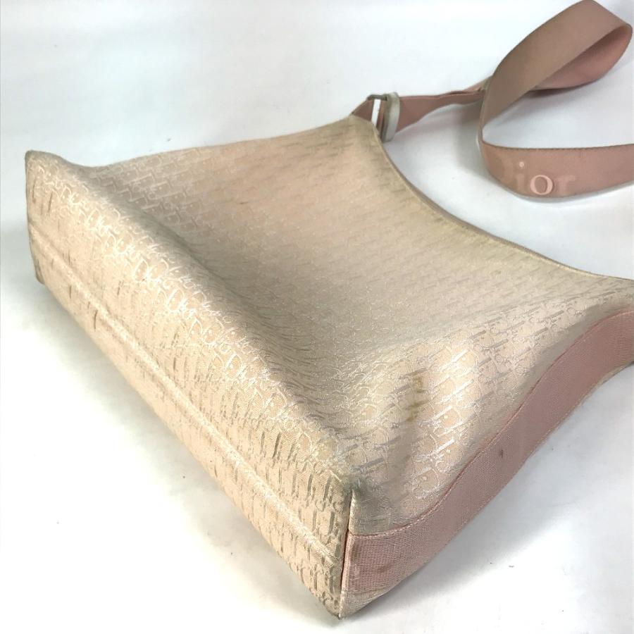 Dior ディオール トロッター カバン 斜め掛け ショルダーバッグ キャンバス ピンク レディース【中古】 |  | 03