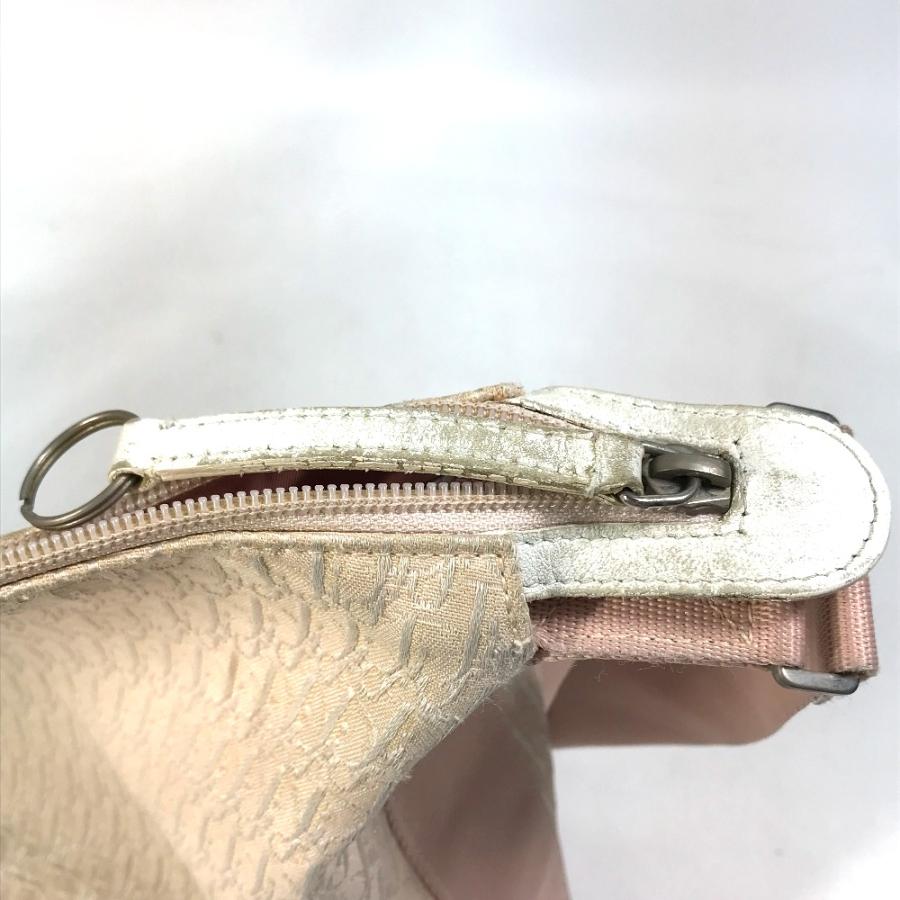 Dior ディオール トロッター カバン 斜め掛け ショルダーバッグ キャンバス ピンク レディース【中古】 |  | 05