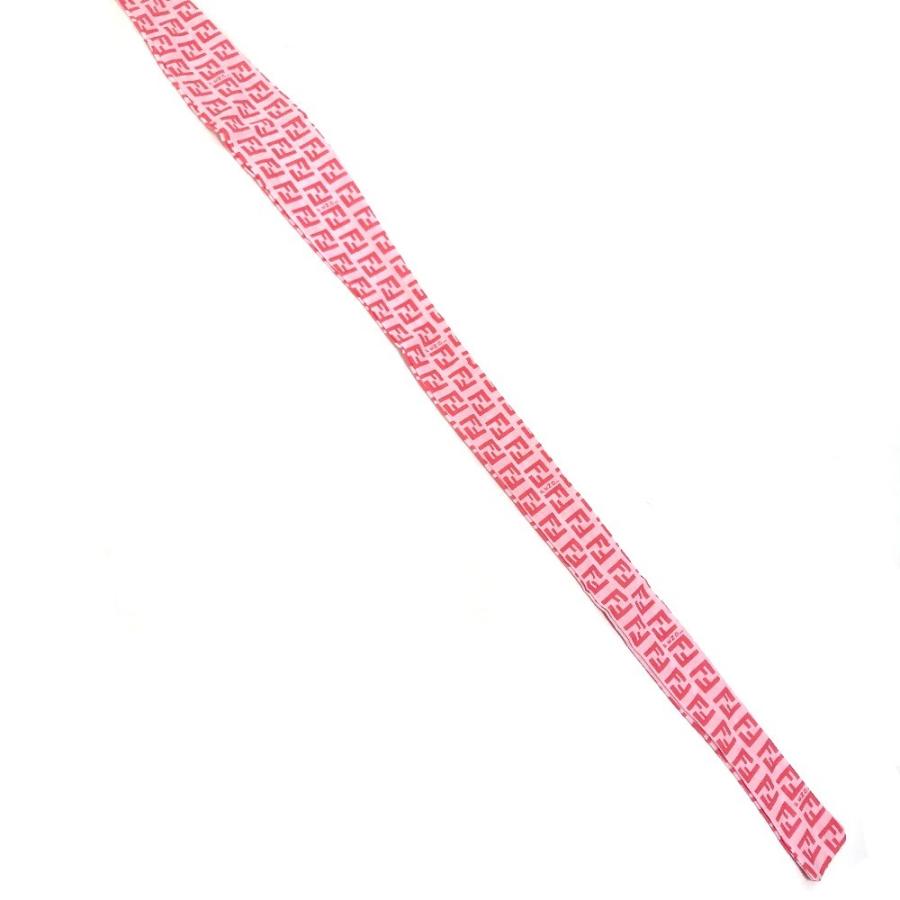 FENDI フェンディ ズッキーノ スカーフ ヘアバンド ポーチ ヴァンサンカンの付録 スカーフ ピンク レディース【中古】 | FENDI | 04