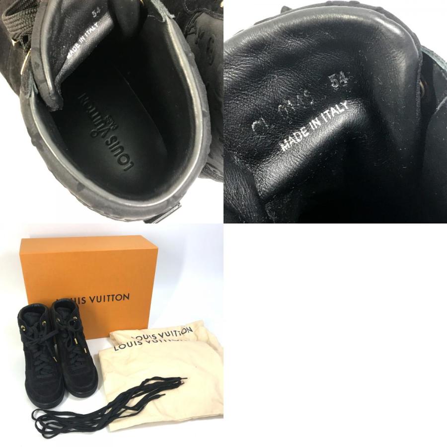 LOUIS VUITTON ルイヴィトン ハイカット 靴 モノグラム スニーカー ブラック レディース【中古】 | LOUIS VUITTON | 09
