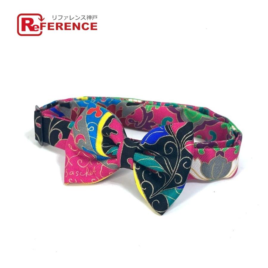 エルメス ヌーパピヨン 蝶ネクタイ リボン マルチカラー シルク HERMES（エルメス） ヌーパピヨン 蝶ネクタイ リボン ネクタイ シルク