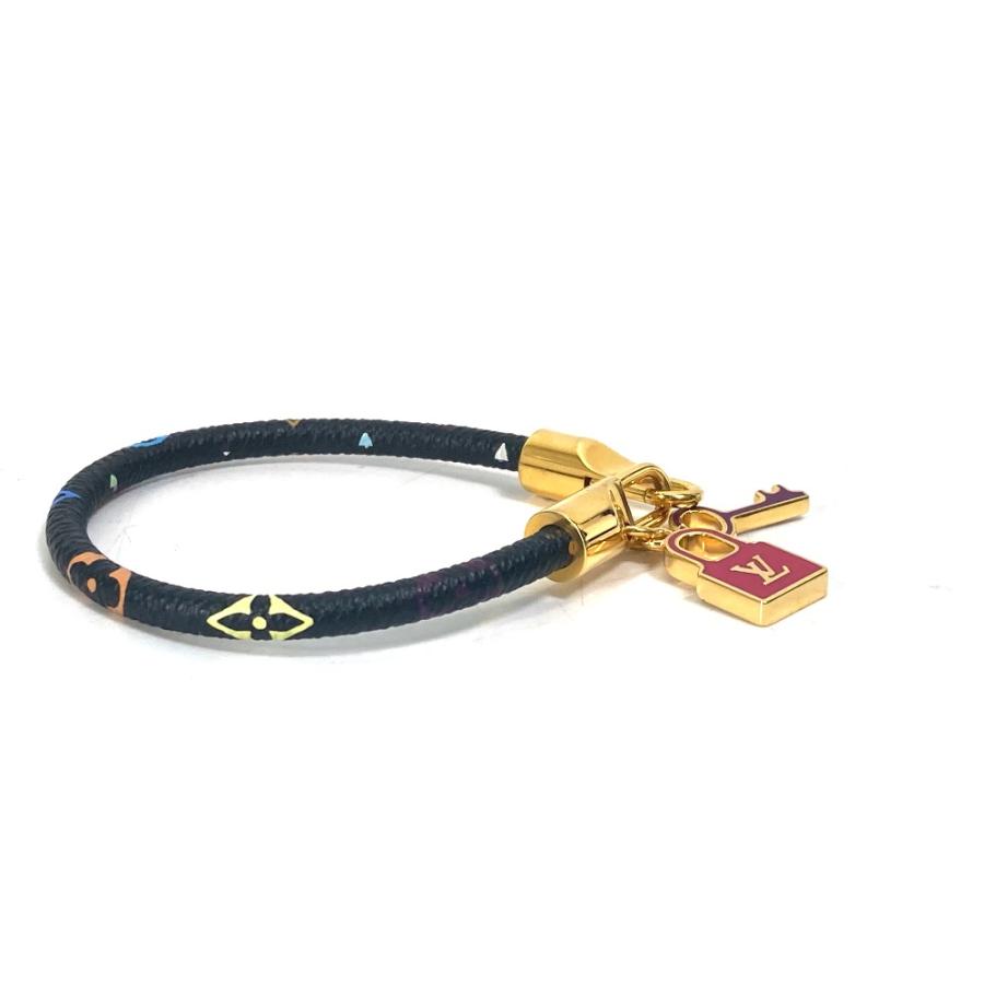 LOUIS VUITTON ルイヴィトン M6603F モノグラムマルチカラー LV ブラスレ ラックイット アクセサリー ブレスレット ブラック【中古】 | LOUIS VUITTON | 05