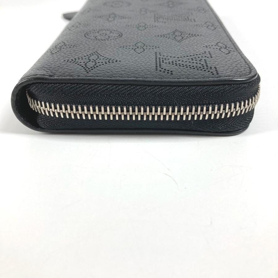 LOUIS VUITTON ルイヴィトン M61867 モノグラムマヒナ ジッピーウォレット ラウンドファスナー 長財布 ブラック レディース【中古】美品. | LOUIS VUITTON | 02