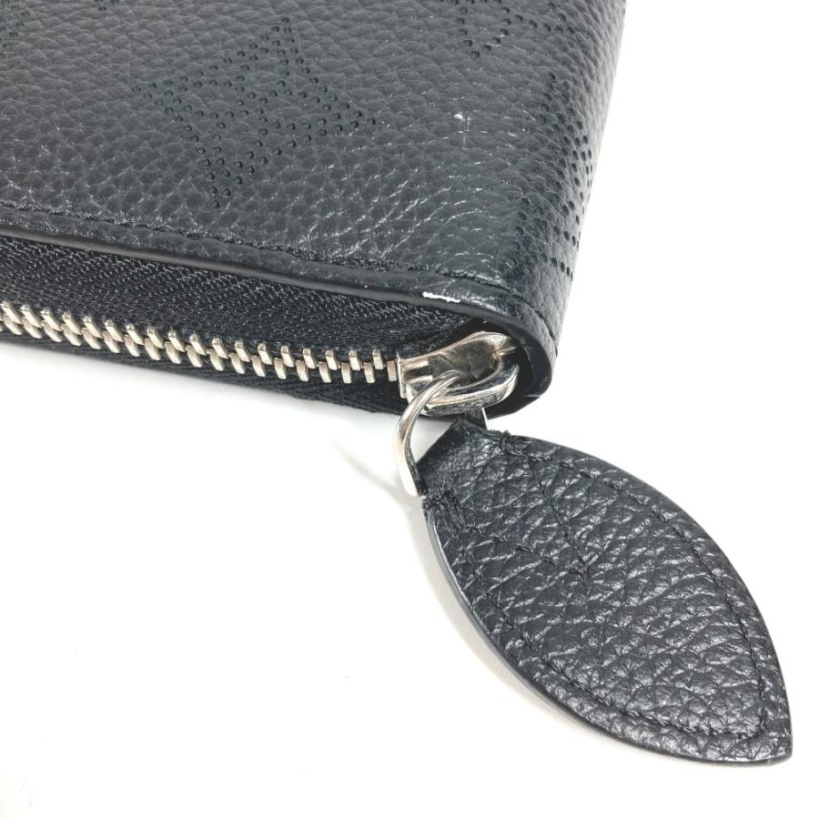 LOUIS VUITTON ルイヴィトン M61867 モノグラムマヒナ ジッピーウォレット ラウンドファスナー 長財布 ブラック レディース【中古】美品. | LOUIS VUITTON | 05