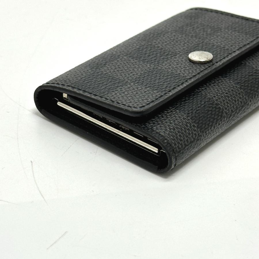 LOUIS VUITTON ルイヴィトン N62662 ミュルティクレ6  ダミエグラフィット キーケース ブラック メンズ【中古】 | LOUIS VUITTON | 02