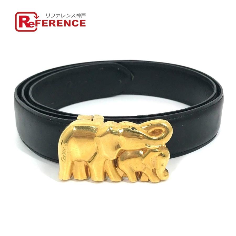 CARTIER カルティエ ファッション小物 エレファント ベルト ブラック レディース【中古】 | Cartier