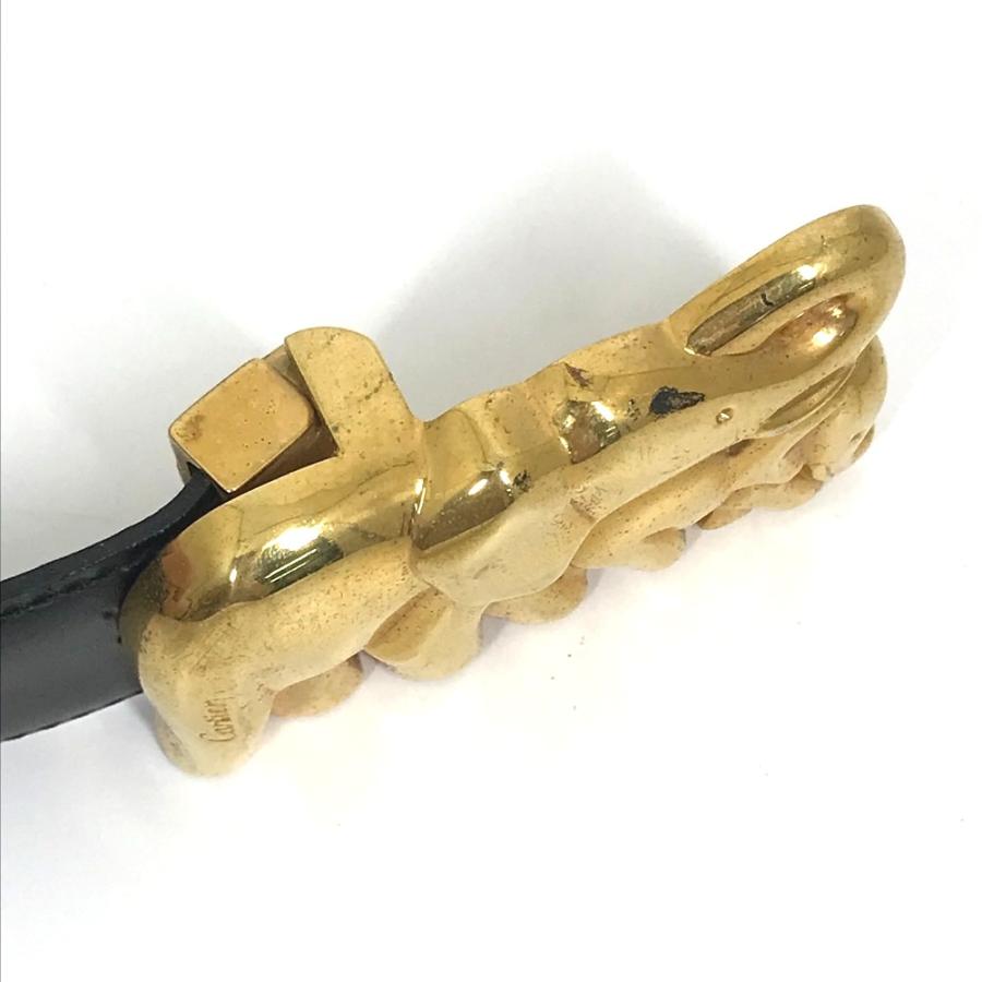 CARTIER カルティエ ファッション小物 エレファント ベルト ブラック レディース【中古】 | Cartier | 04