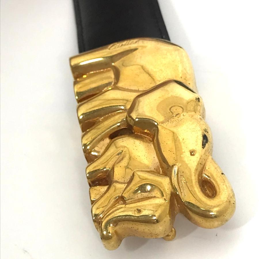 CARTIER カルティエ ファッション小物 エレファント ベルト ブラック レディース【中古】 | Cartier | 05