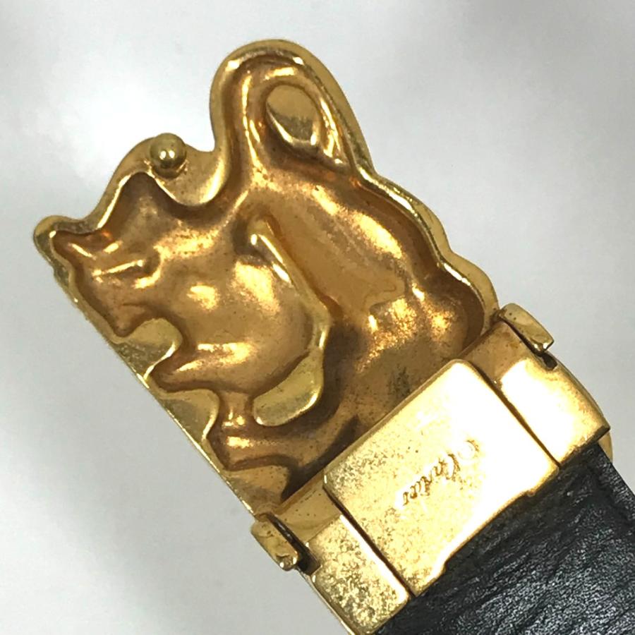CARTIER カルティエ ファッション小物 エレファント ベルト ブラック レディース【中古】 | Cartier | 06