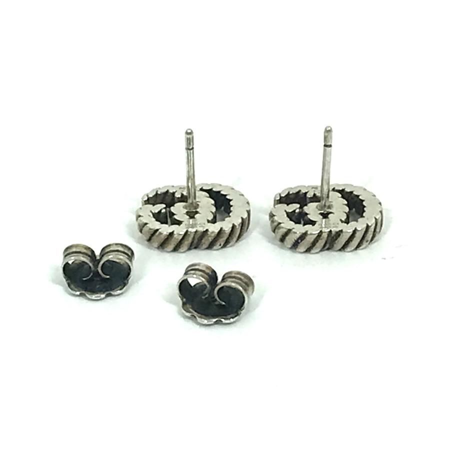 GUCCI グッチ ダブルG アクセサリー ロゴ GG マーモント ピアス シルバー レディース【中古】 | GUCCI | 06