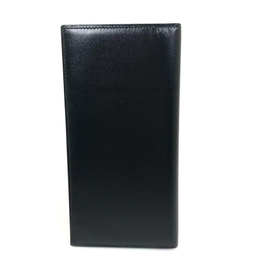 CARTIER カルティエ 札入れ 2つ折り ウォレット  長財布 ブラック メンズ【中古】 | Cartier | 01