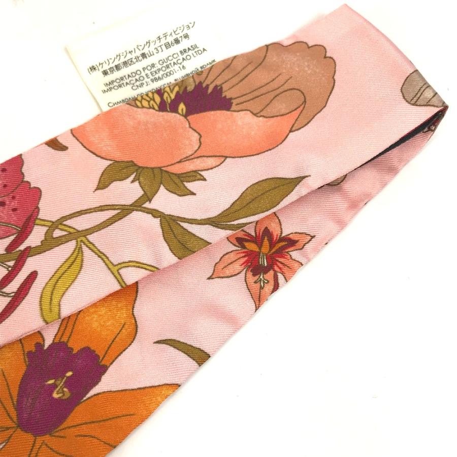 GUCCI グッチ 583480 ネックボウ バンドースカーフ フローラ 花柄 