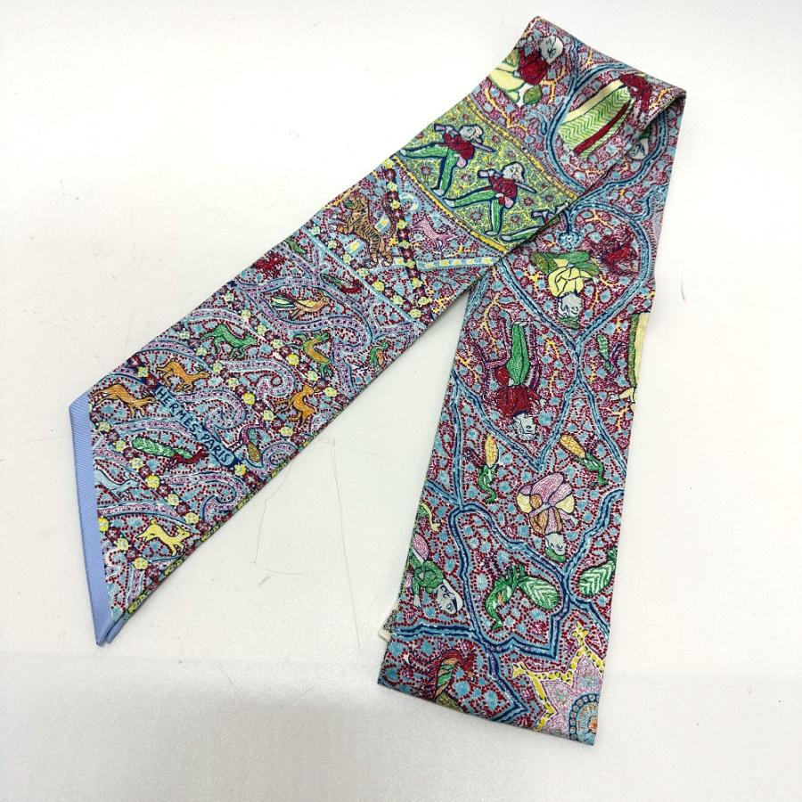 HERMES エルメス マキシツイリー  AVEC LAIMABLE AUTORISATION スカーフ マルチカラー レディース【中古】 | HERMES | 02