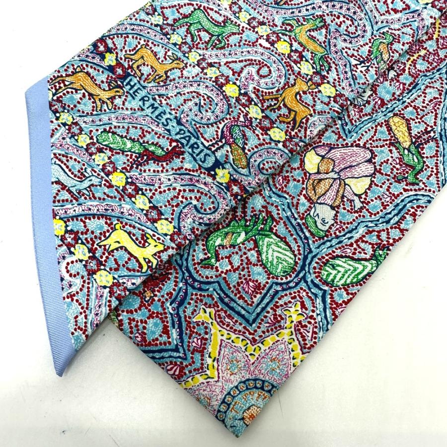 HERMES エルメス マキシツイリー  AVEC LAIMABLE AUTORISATION スカーフ マルチカラー レディース【中古】 | HERMES | 05