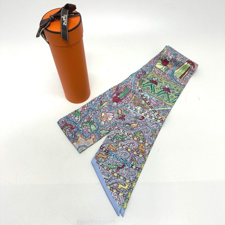 HERMES エルメス マキシツイリー  AVEC LAIMABLE AUTORISATION スカーフ マルチカラー レディース【中古】 | HERMES | 09