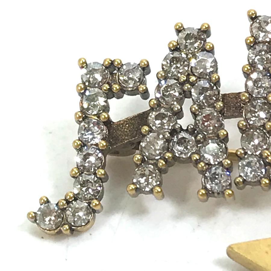 Dior ディオール J'ADIOR ジャディオール ロゴ スター 星 ピンブローチ