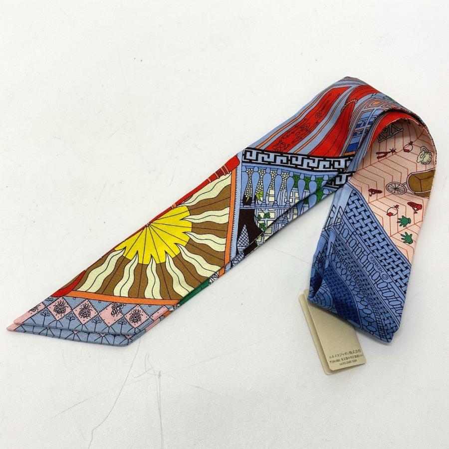 未使用 HERMES エルメス ツイリー オブジェ ドゥ キュリオジテ ファッション小物  スカーフ グリーン レディース【中古】 | HERMES | 02