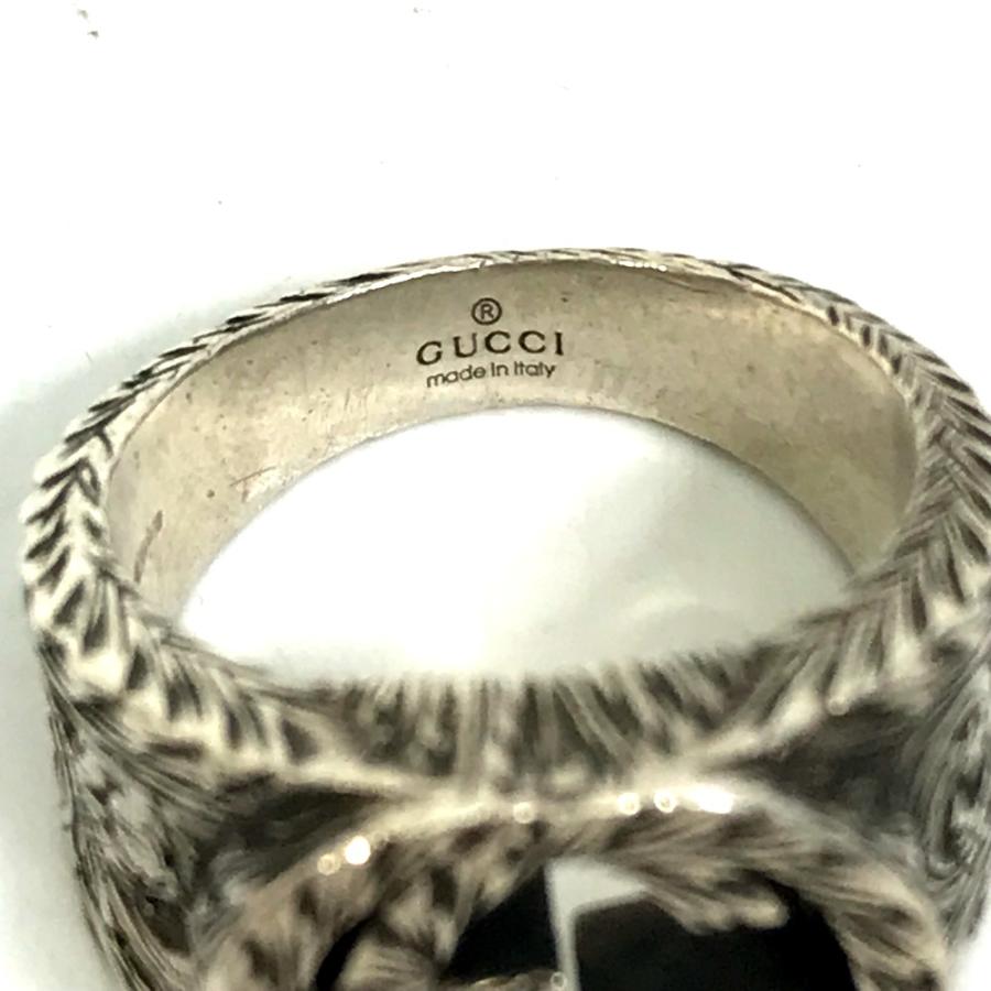 GUCCI グッチ 455302 インターロッキングG アクセサリー リング・指輪 シルバー メンズ【中古】 | GUCCI | 07