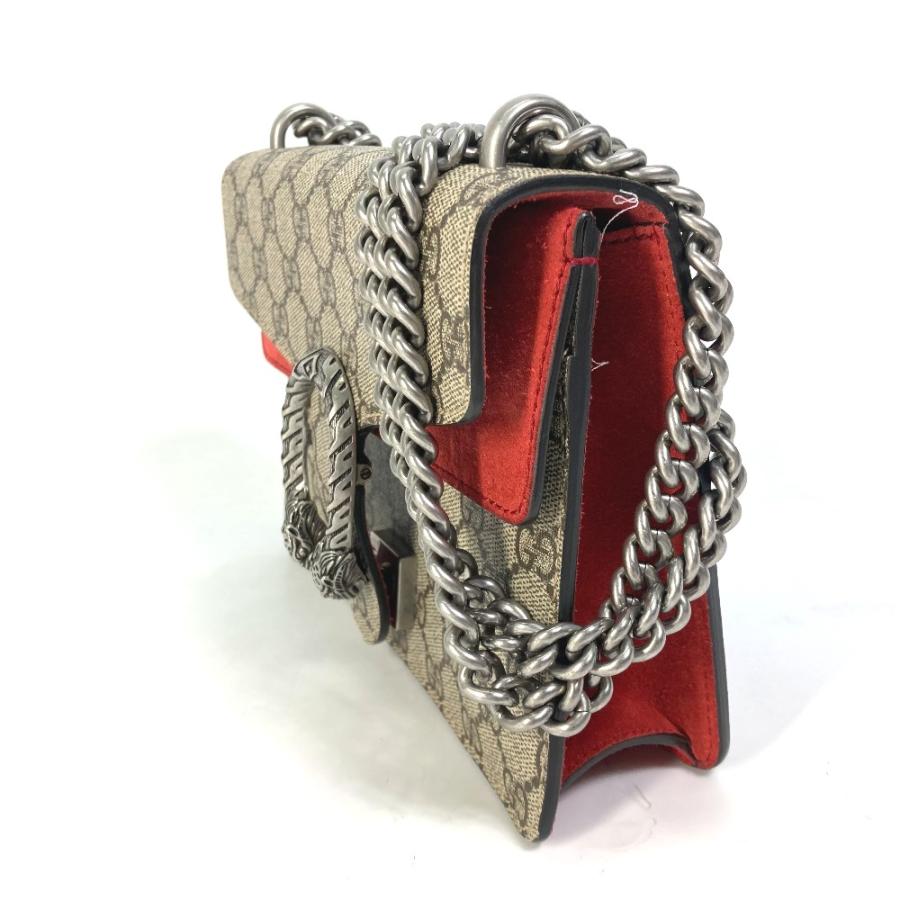 GUCCI グッチ 421970 ディオニュソス チェーン 斜め掛け カバン GG ショルダーバッグ ベージュ レディース【中古】 | GUCCI | 03