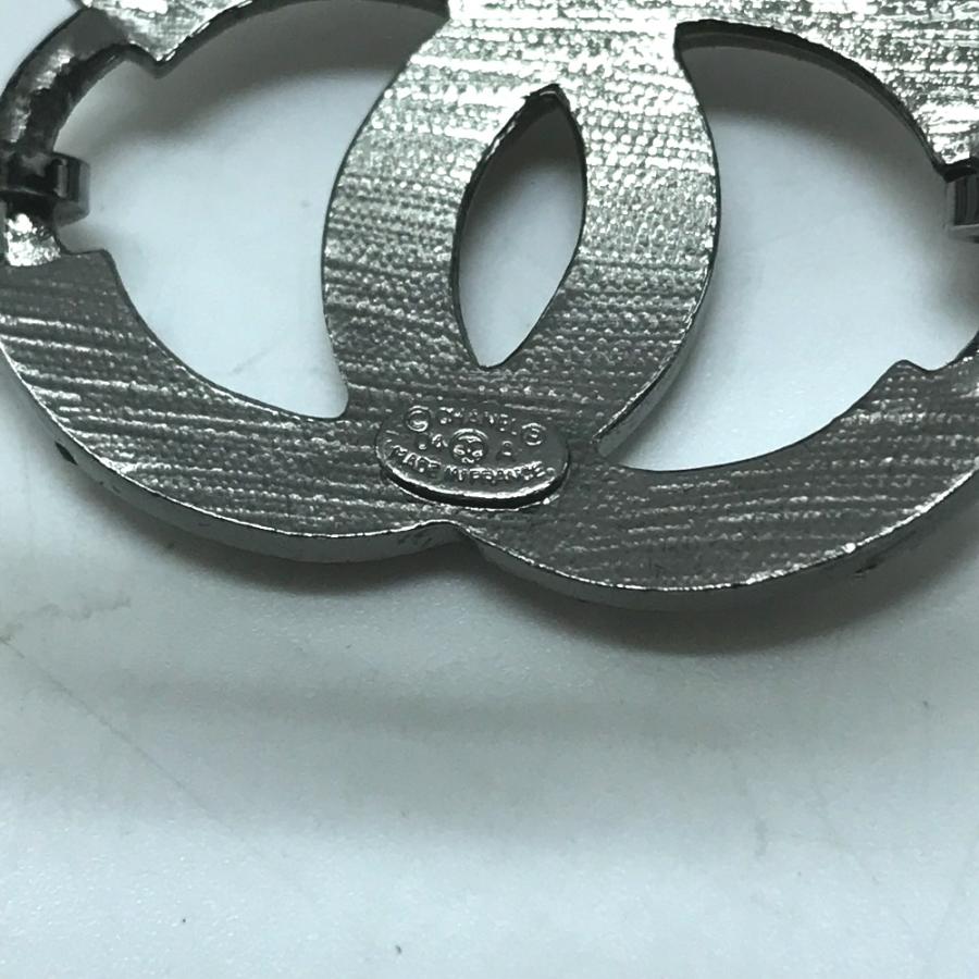 CHANEL シャネル ココマーク CC ラインストーン 04A アクセサリー ブレスレット シルバー【中古】 | CHANEL | 07