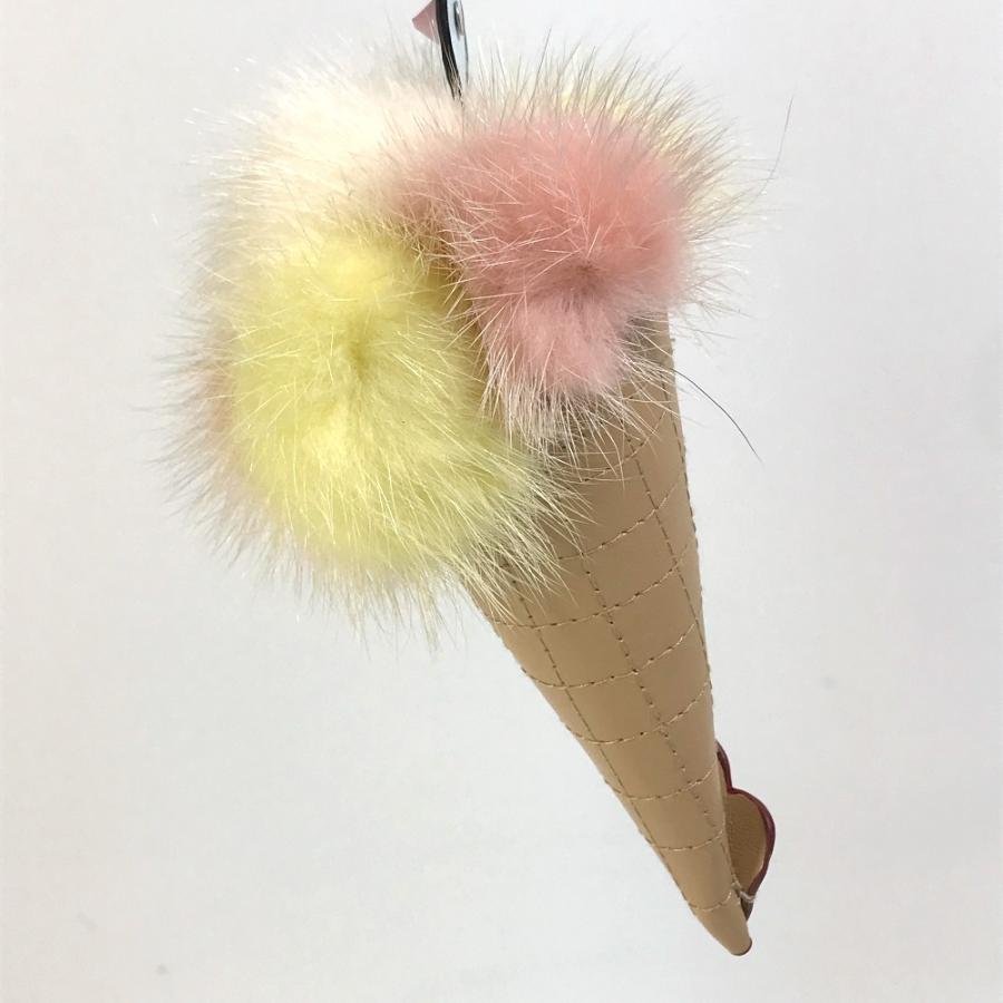 FENDI（フェンディ） チャーム キーホルダー アイスクリーム バッグ