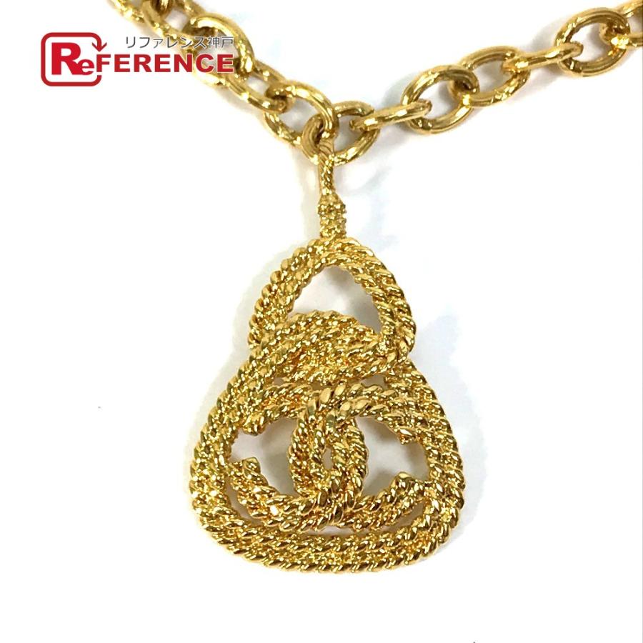 CHANEL シャネル チェーン アクセサリー ココマーク ネックレス ゴールド レディース【中古】 | CHANEL