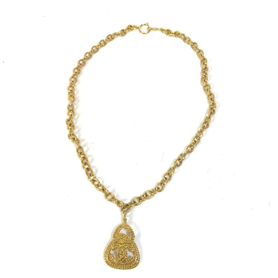 CHANEL シャネル チェーン アクセサリー ココマーク ネックレス ゴールド レディース【中古】 | CHANEL | 01