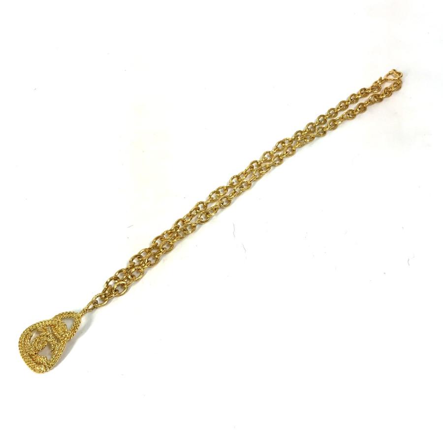 CHANEL シャネル チェーン アクセサリー ココマーク ネックレス ゴールド レディース【中古】 | CHANEL | 02