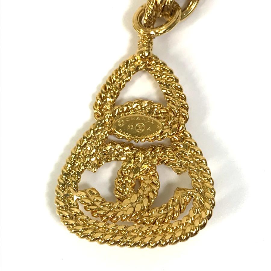 CHANEL シャネル チェーン アクセサリー ココマーク ネックレス ゴールド レディース【中古】 | CHANEL | 06