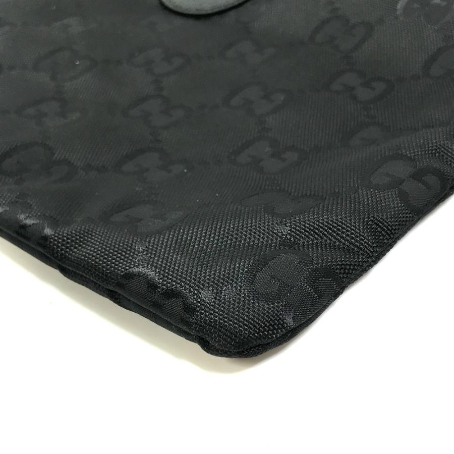 未使用 GUCCI グッチ 674247 ランドリーバッグ オフザグリッド GG ハンドバッグ ブラック ユニセックス【中古】 | GUCCI | 07