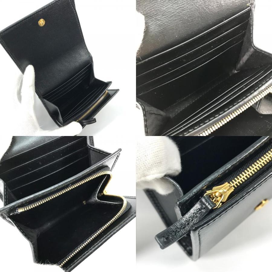 GUCCI グッチ 621891 ホースビット ミディアムウォレット 2つ折り財布 ブラック レディース【中古】 | GUCCI | 09