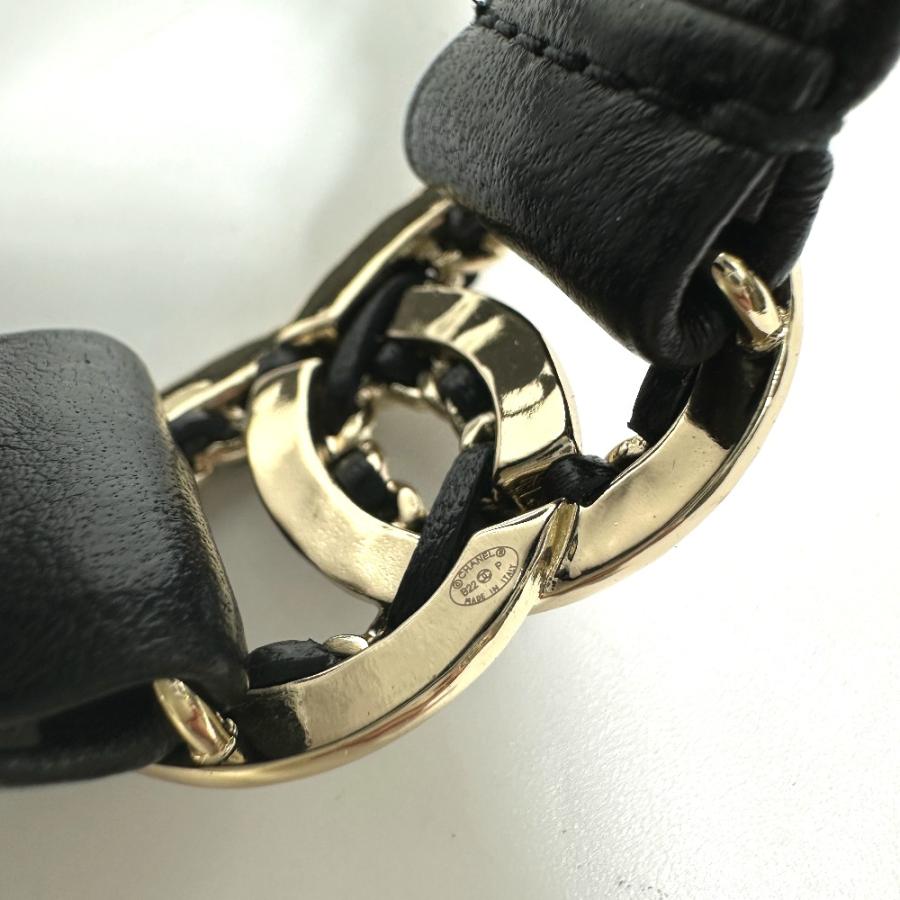 CHANEL シャネル B22P CC ココマーク シュシュ ブラック レディース【中古】 | CHANEL | 07