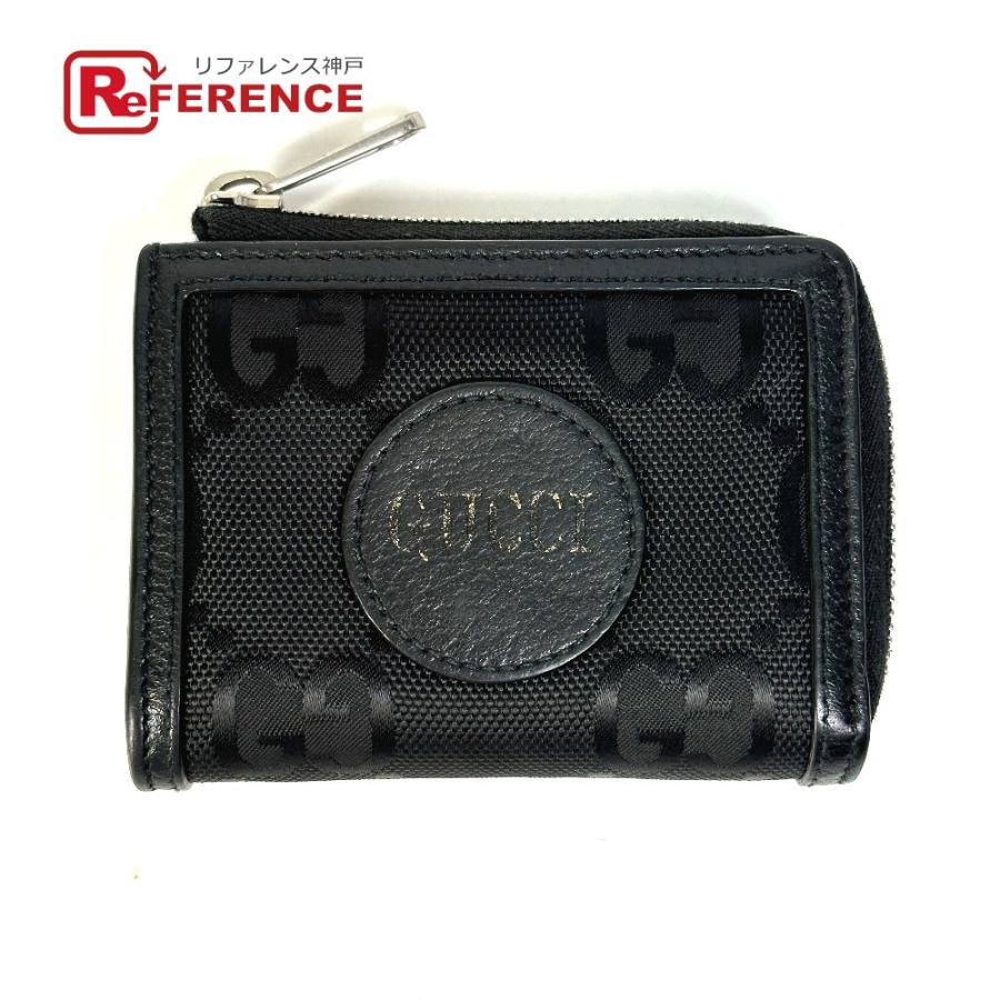 GUCCI グッチ 657587 オフザグリッド ミニウォレット GG コインケース ブラック レディース【中古】 | GUCCI
