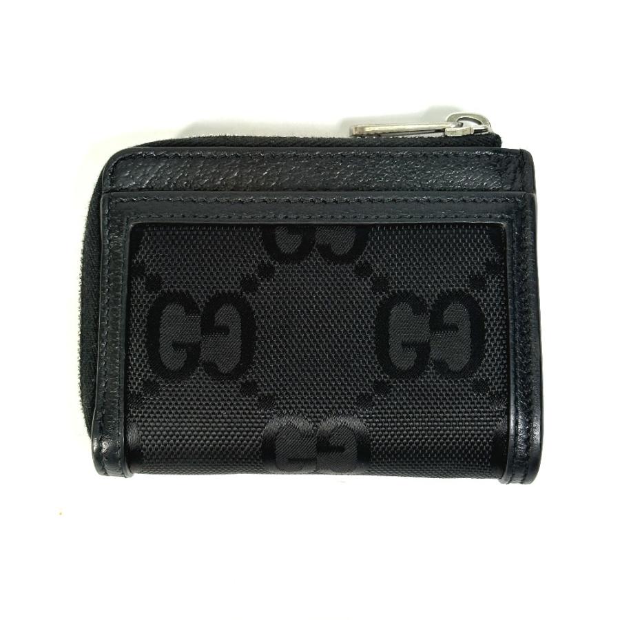 GUCCI グッチ 657587 オフザグリッド ミニウォレット GG コインケース ブラック レディース【中古】 | GUCCI | 01