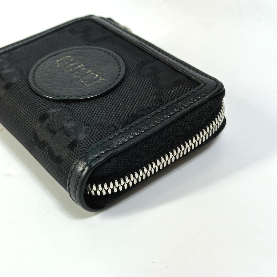 GUCCI グッチ 657587 オフザグリッド ミニウォレット GG コインケース ブラック レディース【中古】 | GUCCI | 03
