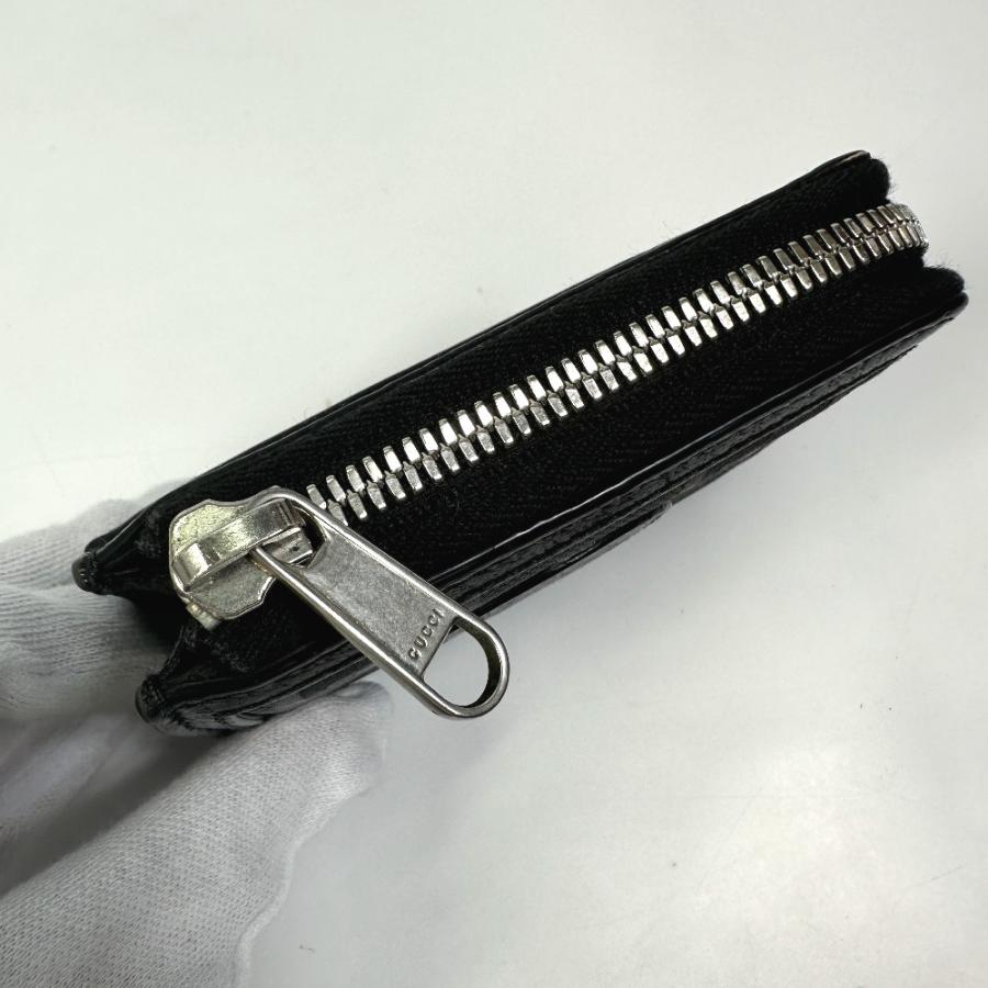 GUCCI グッチ 657587 オフザグリッド ミニウォレット GG コインケース ブラック レディース【中古】 | GUCCI | 04