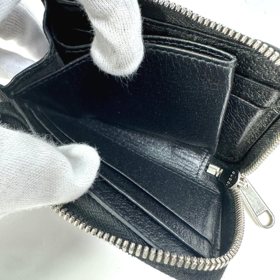 GUCCI グッチ 657587 オフザグリッド ミニウォレット GG コインケース ブラック レディース【中古】 | GUCCI | 07