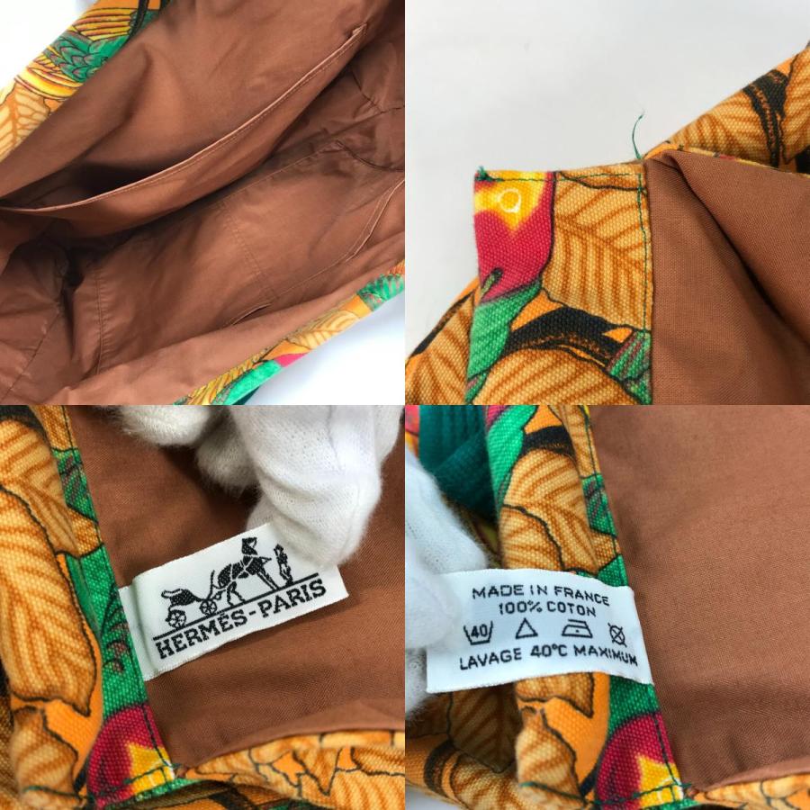 HERMES エルメス バードモチーフ 鳥柄 ショルダーバッグ 肩掛け ラージ