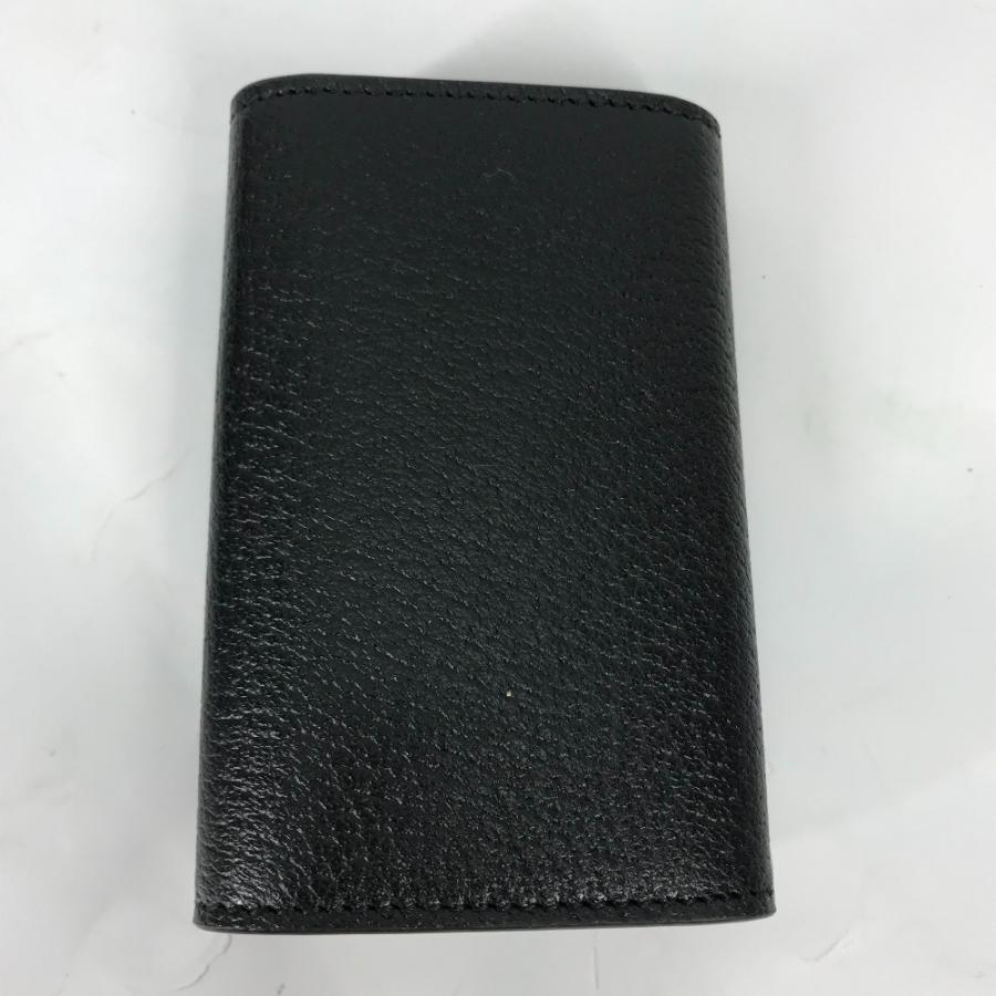美品 GUCCI グッチ 435305 6連 鍵 GGマーモント キーケース ブラック レディース【中古】 | GUCCI | 05