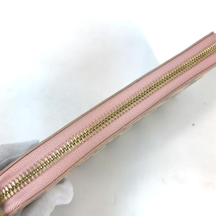 LOUIS VUITTON ルイヴィトン N63503 ジッピーウォレット ラウンドファスナー ダミエアズール 長財布 ローズバレリーヌ【中古】 | LOUIS VUITTON | 05
