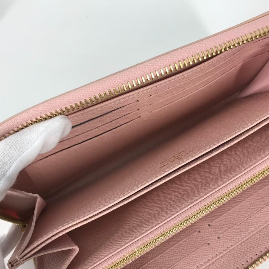 LOUIS VUITTON ルイヴィトン N63503 ジッピーウォレット ラウンドファスナー ダミエアズール 長財布 ローズバレリーヌ【中古】 | LOUIS VUITTON | 07
