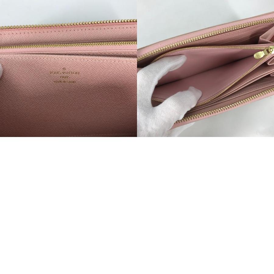 LOUIS VUITTON ルイヴィトン N63503 ジッピーウォレット ラウンドファスナー ダミエアズール 長財布 ローズバレリーヌ【中古】 | LOUIS VUITTON | 09