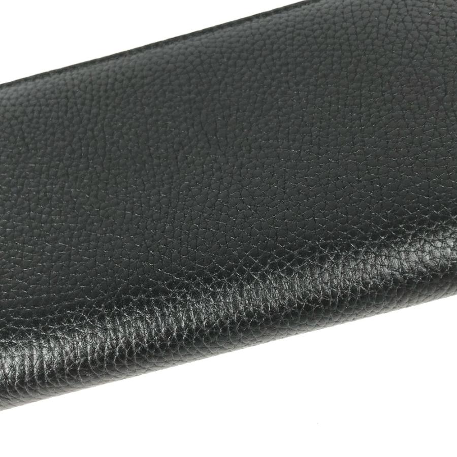 美品 GUCCI グッチ 739499 ラウンドファスナー ロングウォレット GGマーモント バンブー 長財布 ネイビー レディース【中古】 | GUCCI | 07
