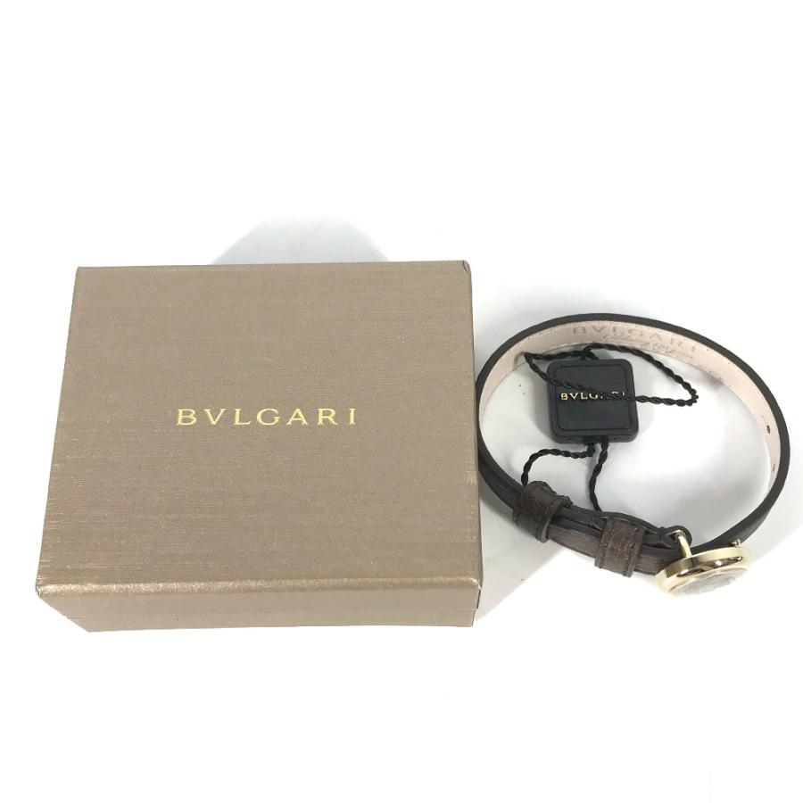 美品 BVLGARI ブルガリ 130周年記念 アクセサリー 革ブレス ブレスレット ブラウン レディース【中古】 | BVLGARI | 01