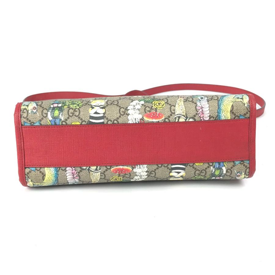 GUCCI グッチ 612992 チルドレンズ キャット 猫 2WAY ショルダーバッグ 斜め掛け GG ヒグチユウコ ハンドバッグ ベージュ キッズ【中古】 | GUCCI | 03