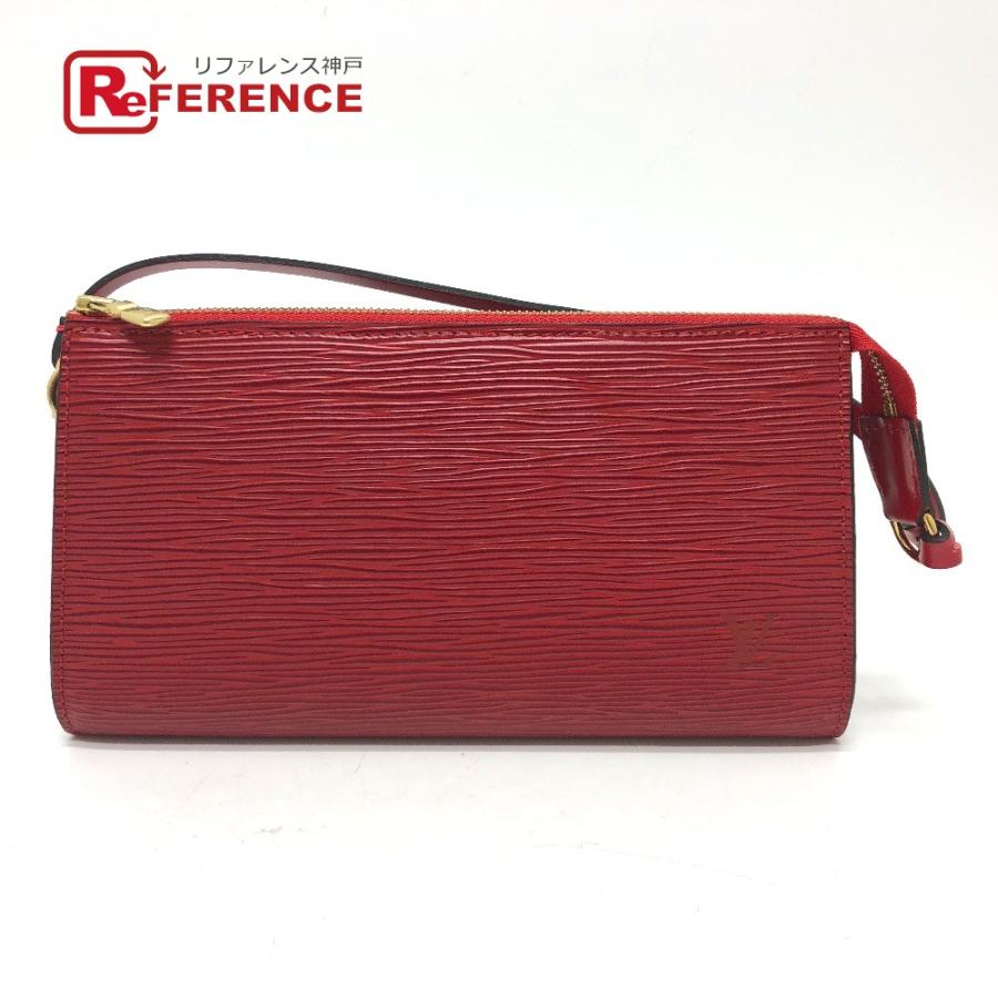 LOUIS VUITTON ルイヴィトン M40776 ポシェット・アクセソワール  ハンドバッグ  肩掛け エピ ショルダーバッグ レッド レディース【中古】 | LOUIS VUITTON