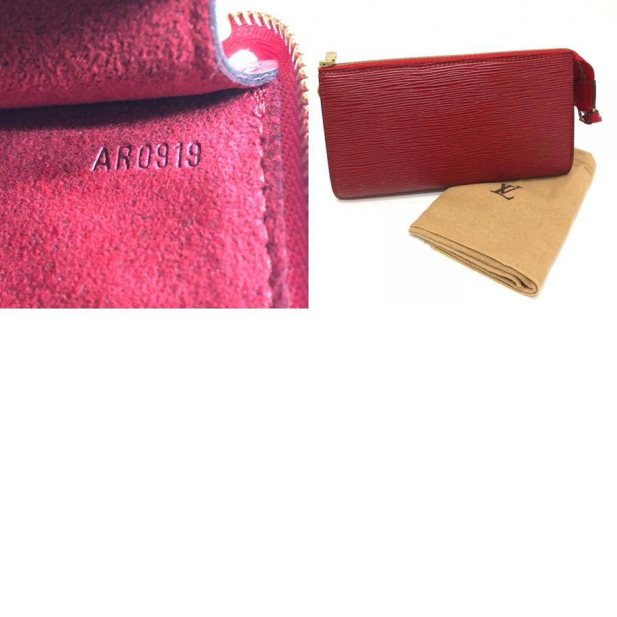 LOUIS VUITTON ルイヴィトン M40776 ポシェット・アクセソワール  ハンドバッグ  肩掛け エピ ショルダーバッグ レッド レディース【中古】 | LOUIS VUITTON | 09