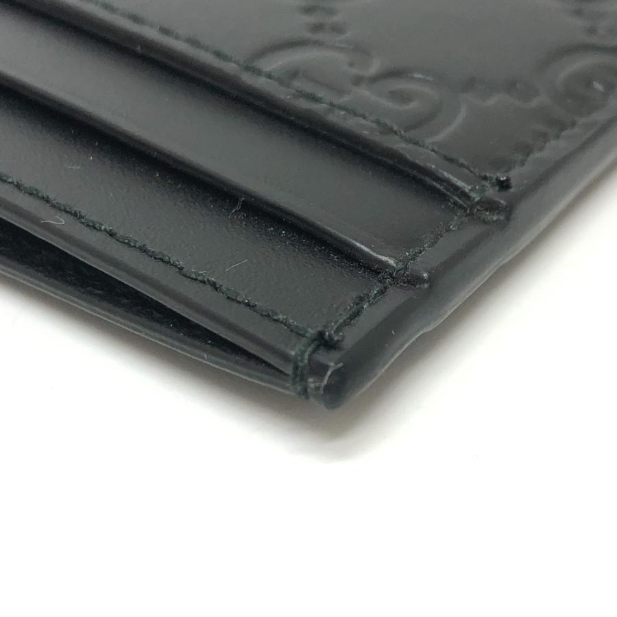 GUCCI グッチ 473927  シマ カードケース ブラック メンズ【中古】 | GUCCI | 05