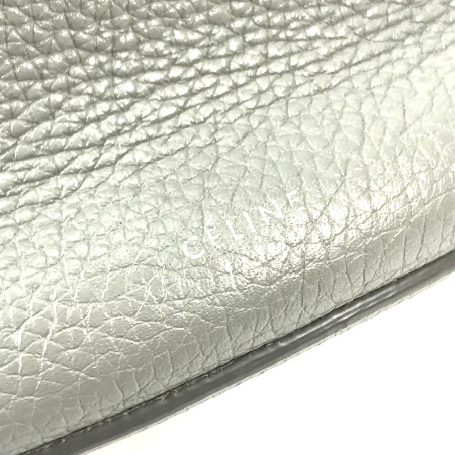 CELINE セリーヌ 187243 ビッグバッグ バケット カバン バケツ型 肩掛け ハンドバッグ グレー レディース【中古】 | CELINE | 07