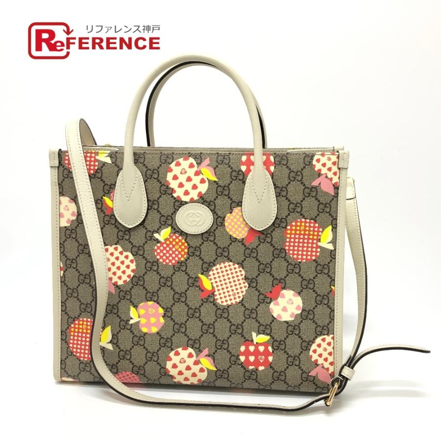 GUCCI グッチ 659983 レポム 2WAY カバン GG ハンドバッグ ベージュ レディース【中古】 | GUCCI